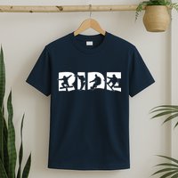 RIDE Snowboard, Silhouette Snowboarding T-Shirt