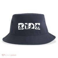 RIDE Snowboard, Silhouette Snowboarding Sustainable Bucket Hat