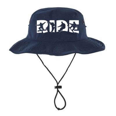 RIDE Snowboard, Silhouette Snowboarding Bucket Hat