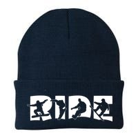 RIDE Snowboard, Silhouette Snowboarding Beanie