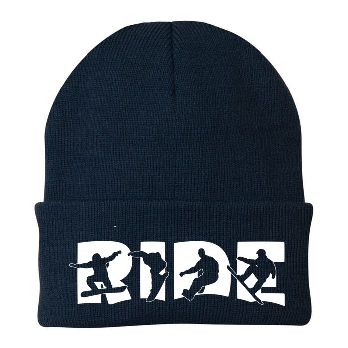 RIDE Snowboard, Silhouette Snowboarding Beanie