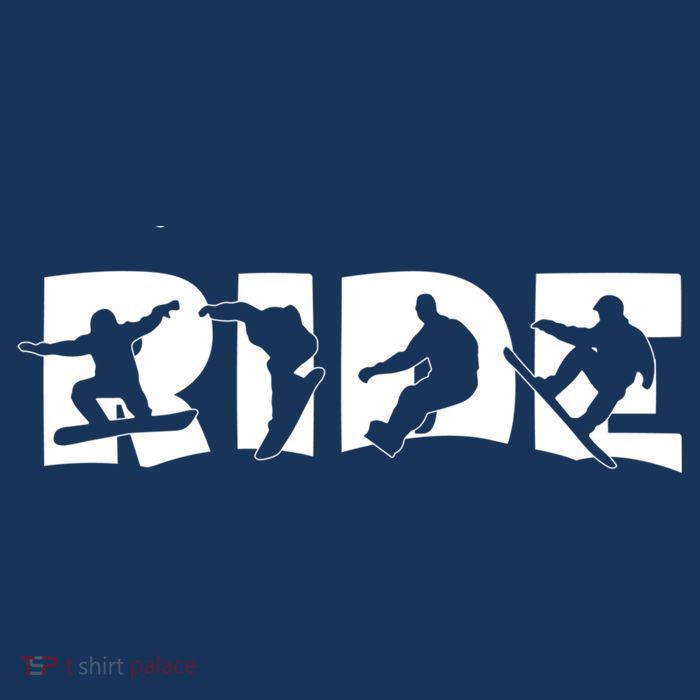 RIDE Snowboard, Silhouette Snowboarding Flatbill Hat