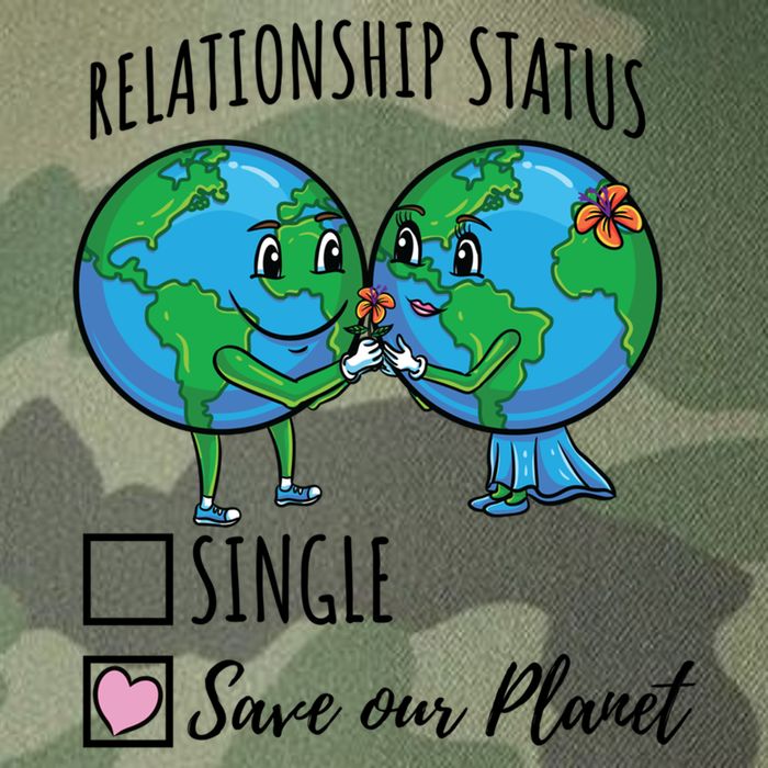 Relationship Status Save Our Planet Funny Gift Legacy Tie Dye Trucker Hat