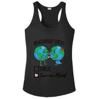 Relationship Status Save Our Planet Funny Gift Ladies PosiCharge Competitor Racerback Tank