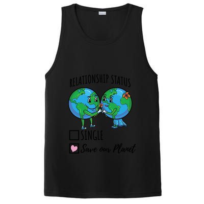 Relationship Status Save Our Planet Funny Gift PosiCharge Competitor Tank