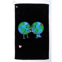 Relationship Status Save Our Planet Funny Gift Golf Towel