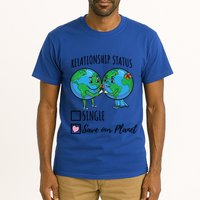 Relationship Status Save Our Planet Funny Gift Tall T-Shirt