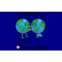 Relationship Status Save Our Planet Funny Gift Bumper Sticker