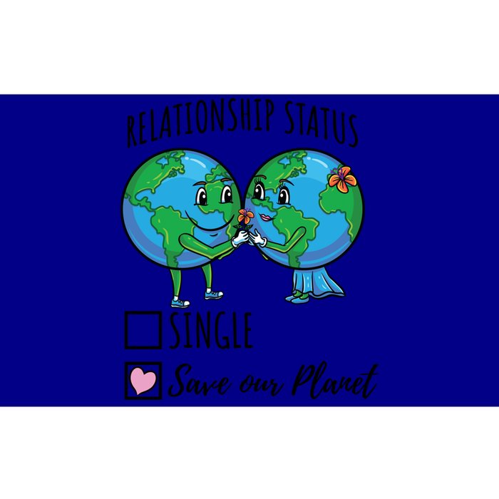 Relationship Status Save Our Planet Funny Gift Bumper Sticker