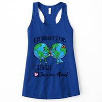 Relationship Status Save Our Planet Funny Gift Womens Tank Top