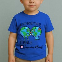 Relationship Status Save Our Planet Funny Gift Toddler T-Shirt