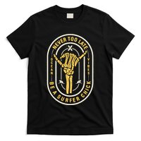 Retro Surfing Summer Logo T-Shirt