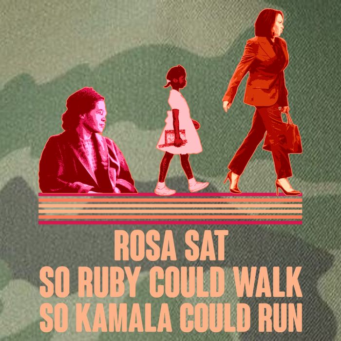 Rosa Sat So Ruby Could Walk So Kamala Could Run Kamala Harris 2024 Legacy Tie Dye Trucker Hat