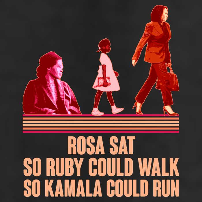 Rosa Sat So Ruby Could Walk So Kamala Could Run Kamala Harris 2024 Cool Comfort Performance Bucket Hat