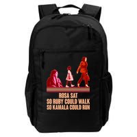 Rosa Sat So Ruby Could Walk So Kamala Could Run Kamala Harris 2024 Backpack