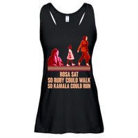 Rosa Sat So Ruby Could Walk So Kamala Could Run Kamala Harris 2024 Ladies Essential Flowy Tank