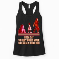 Rosa Sat So Ruby Could Walk So Kamala Could Run Kamala Harris 2024 Womens Tank Top