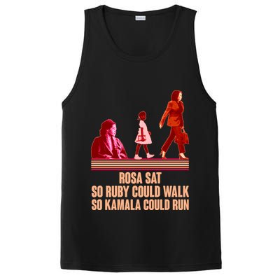 Rosa Sat So Ruby Could Walk So Kamala Could Run Kamala Harris 2024 PosiCharge Competitor Tank