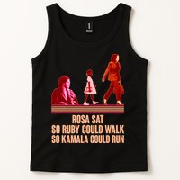 Rosa Sat So Ruby Could Walk So Kamala Could Run Kamala Harris 2024 Tank Top
