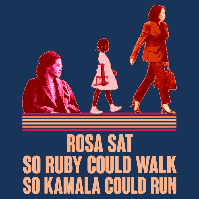Rosa Sat So Ruby Could Walk So Kamala Could Run Kamala Harris 2024 Infant Baby Jersey Bodysuit