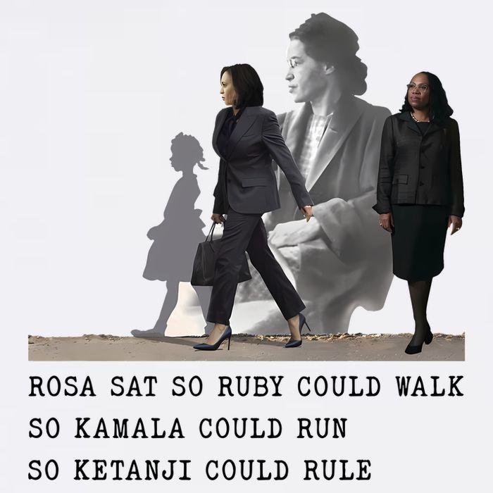 Rosa Sat So Ruby Could Walk So Kamala Could Run So Ketanjt Could Rule Knit Cap Winter Beanie