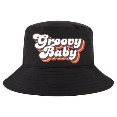 Retro Seventies Style Groovy Baby 70s Fancy Dress Cool Comfort Performance Bucket Hat