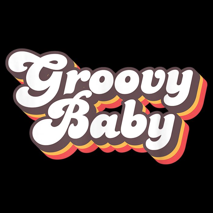Retro Seventies Style Groovy Baby 70s Fancy Dress Tall T-Shirt