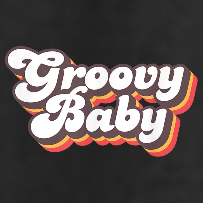 Retro Seventies Style Groovy Baby 70s Fancy Dress Beanie