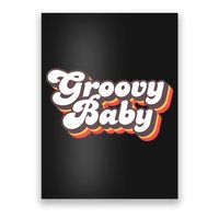 Retro Seventies Style Groovy Baby 70s Fancy Dress Poster