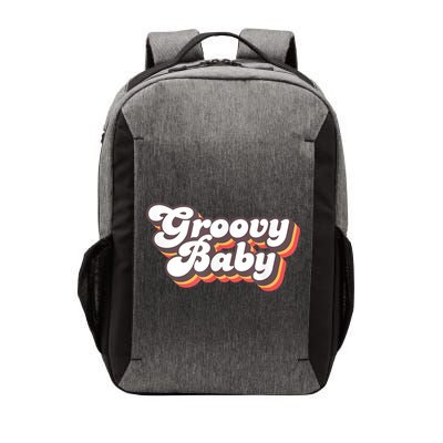 Retro Seventies Style Groovy Baby 70s Fancy Dress Vector Backpack