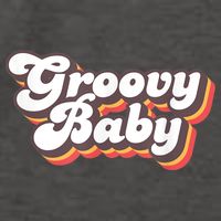 Retro Seventies Style Groovy Baby 70s Fancy Dress Vector Backpack