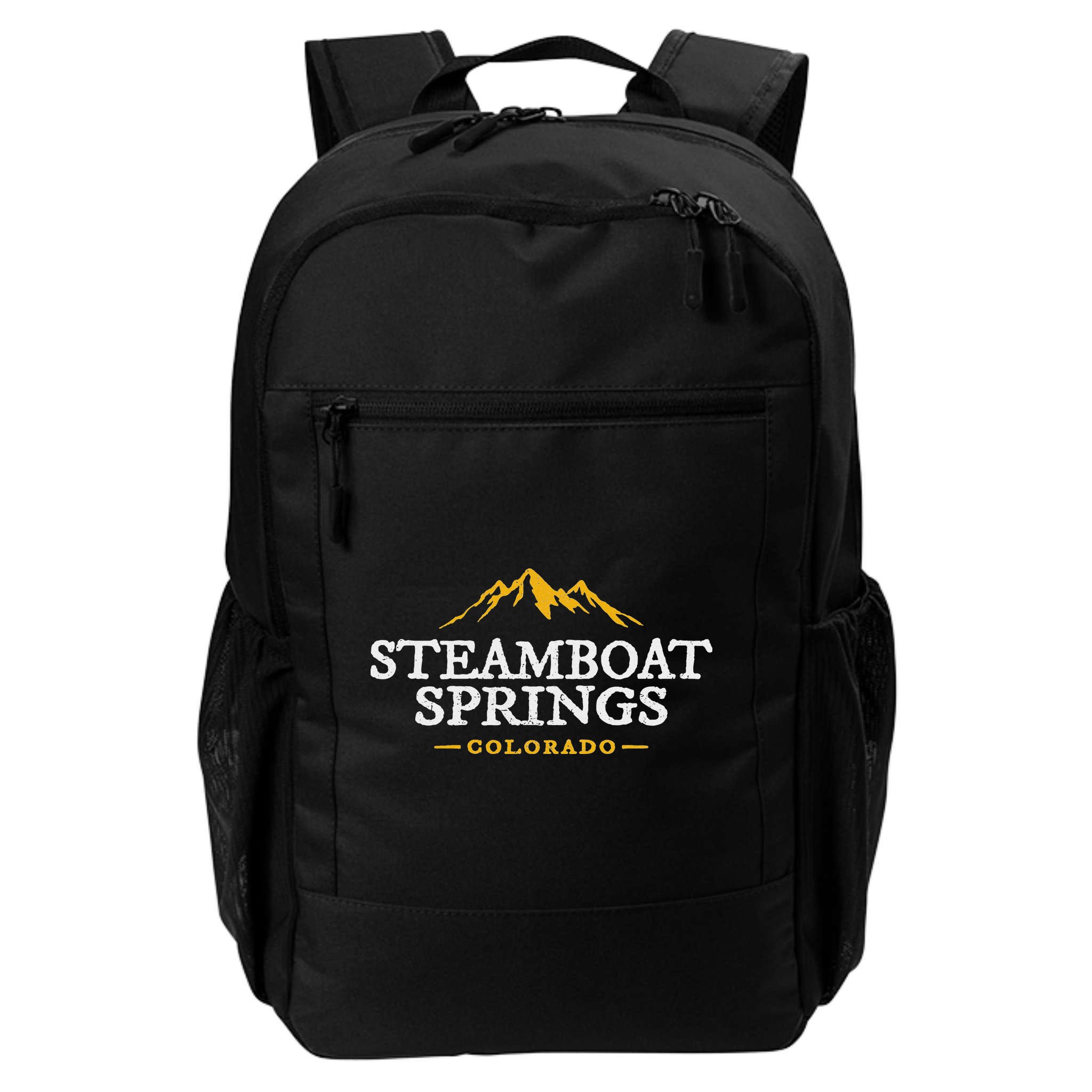 Retro Steamboat Springs Souvenir Mountain Colorado Backpack