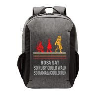 Rosa Sat So Ruby Could Walk So Kamala Could Run Vector Backpack