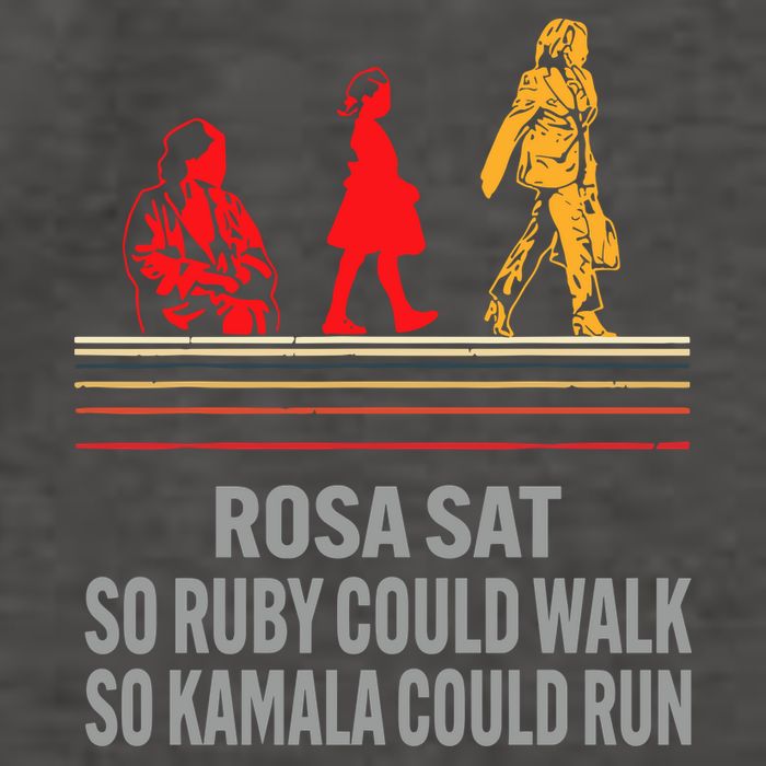 Rosa Sat So Ruby Could Walk So Kamala Could Run Vector Backpack