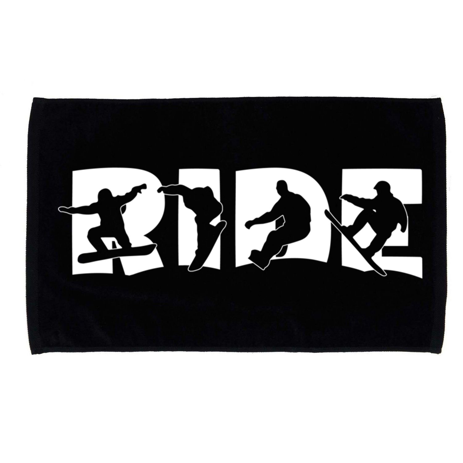 Ride Snowboard Snowboarder Gift Christmas Snowboarding Gift Microfiber Hand Towel