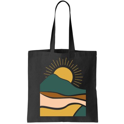 Retro Sunset Summer Graphic Design Bag