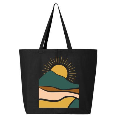 Retro Sunset Summer Graphic Design 25L Jumbo Tote