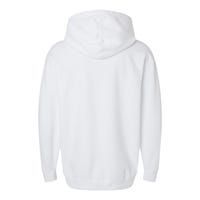 Retro Sunset Summer Graphic Design Garment-Dyed Fleece Hoodie