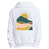 Retro Sunset Summer Graphic Design Urban Pullover Hoodie