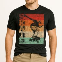 Retro Skate Skateboarder Skateboard Skateboarding Skater Cooling Performance Crew T-Shirt