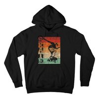 Retro Skate Skateboarder Skateboard Skateboarding Skater Hoodie