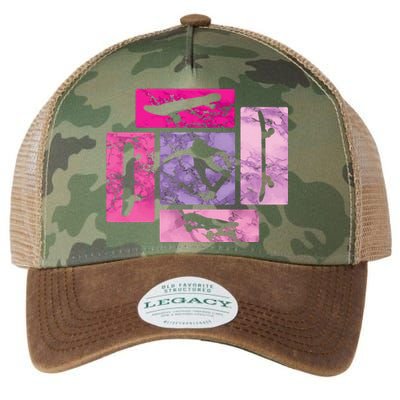 Retro Skateboarding Skate Extreme Sports Skateboard Tricks Legacy Tie Dye Trucker Hat