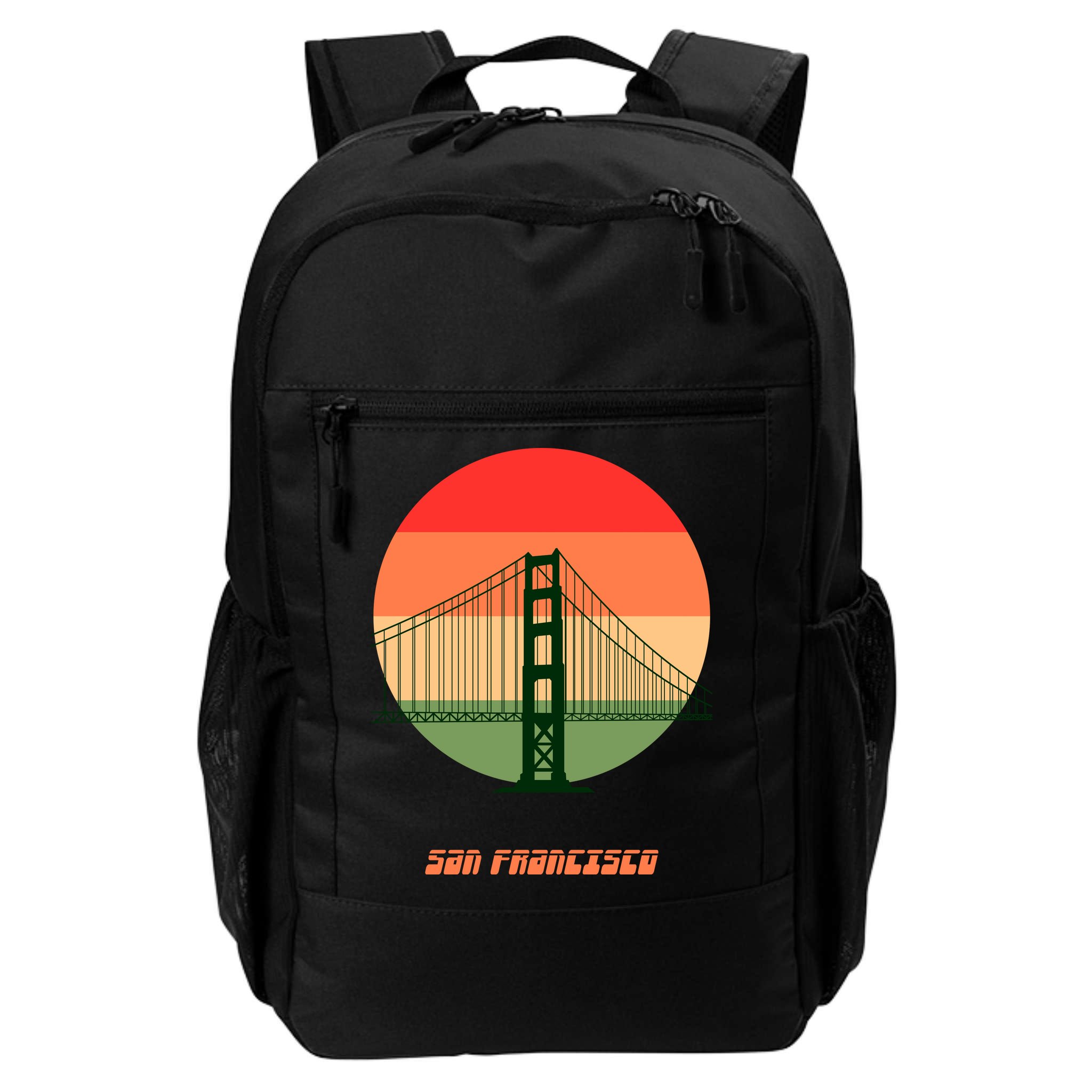 Retro Sun San Francisco Backpack