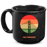 Retro Sun San Francisco 15oz Campfire Ceramic Mug