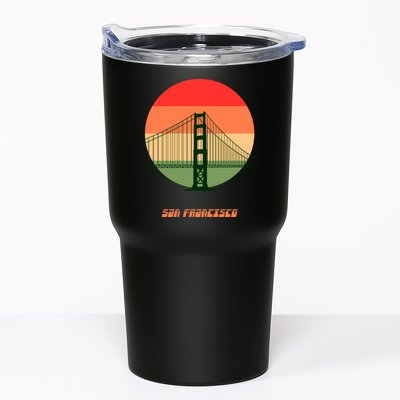 Retro Sun San Francisco Tumbler