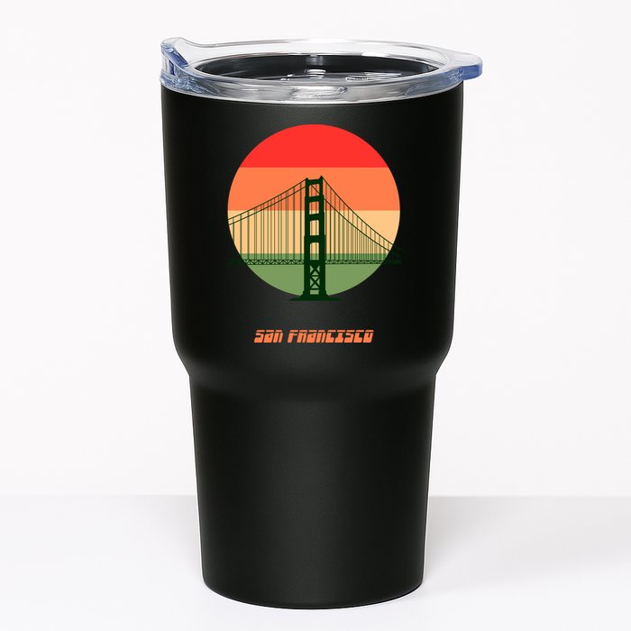 Retro Sun San Francisco Tumbler