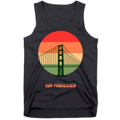 Retro Sun San Francisco Tank Top