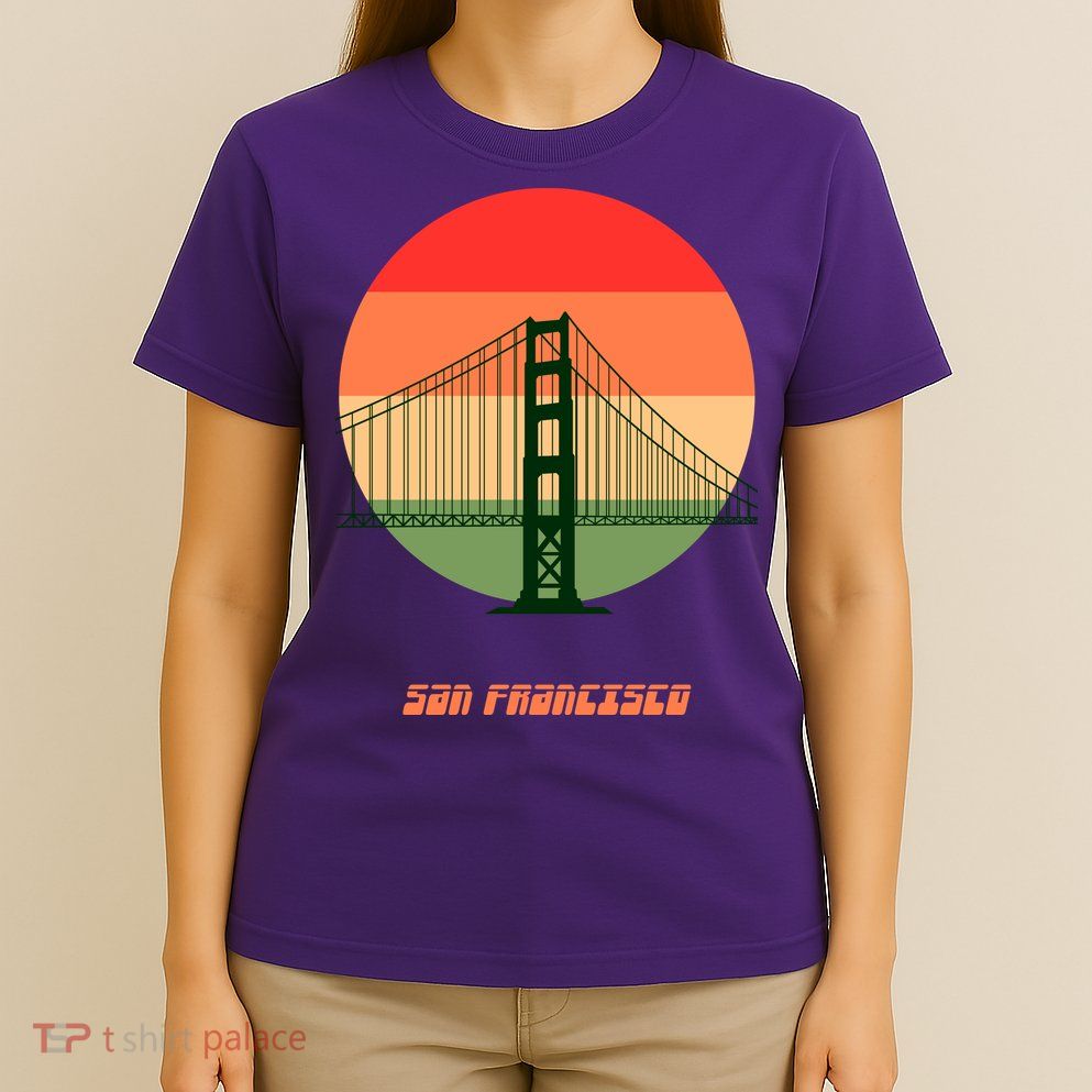 Retro Sun San Francisco T-Shirt