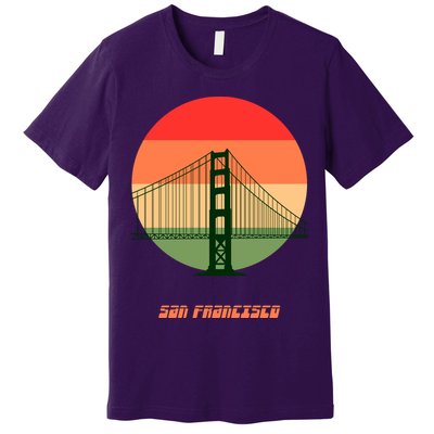 Retro Sun San Francisco Premium T-Shirt
