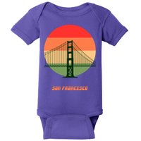 Retro Sun San Francisco Baby Bodysuit
